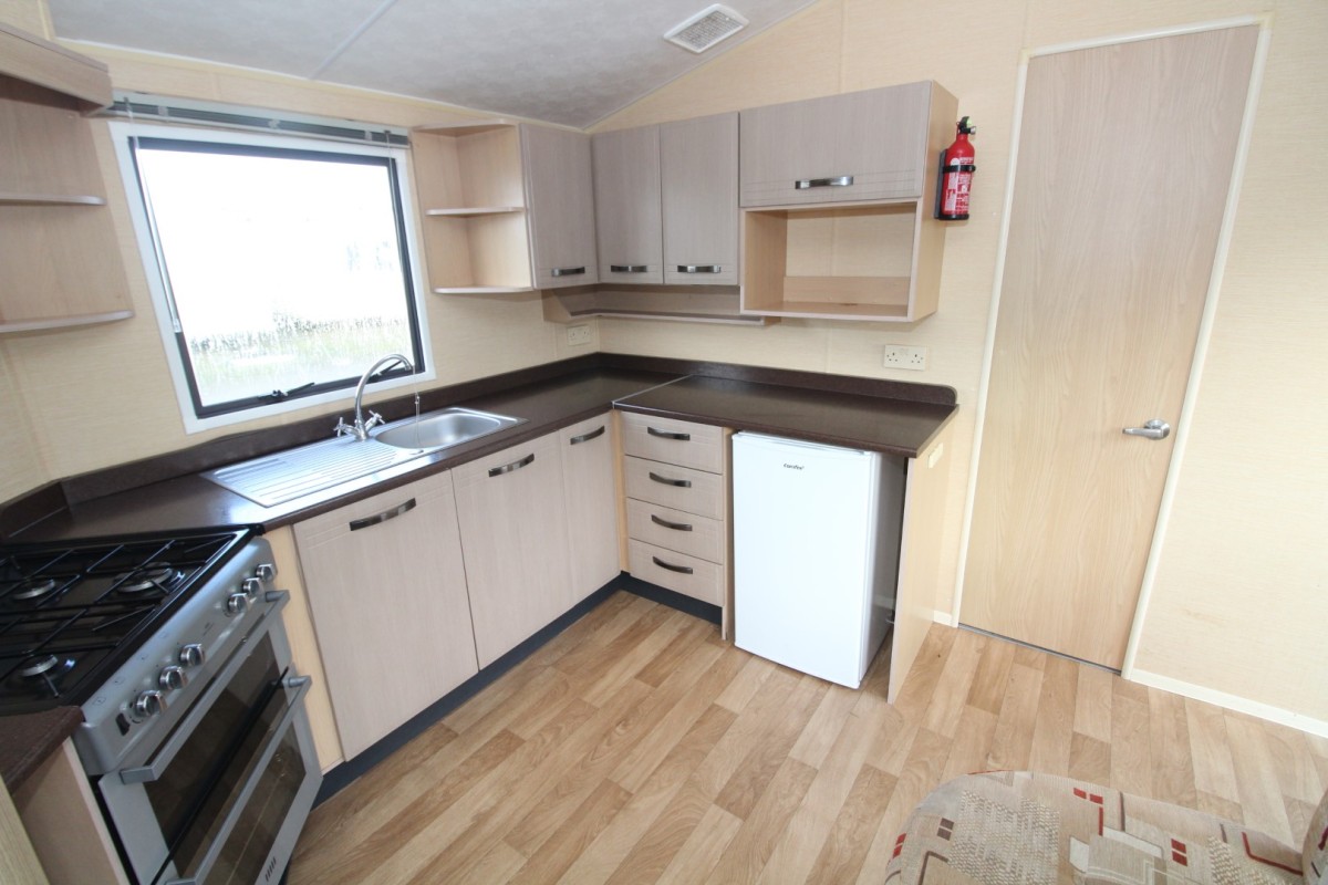 kitchen in the 2011 Willerby Westmorland