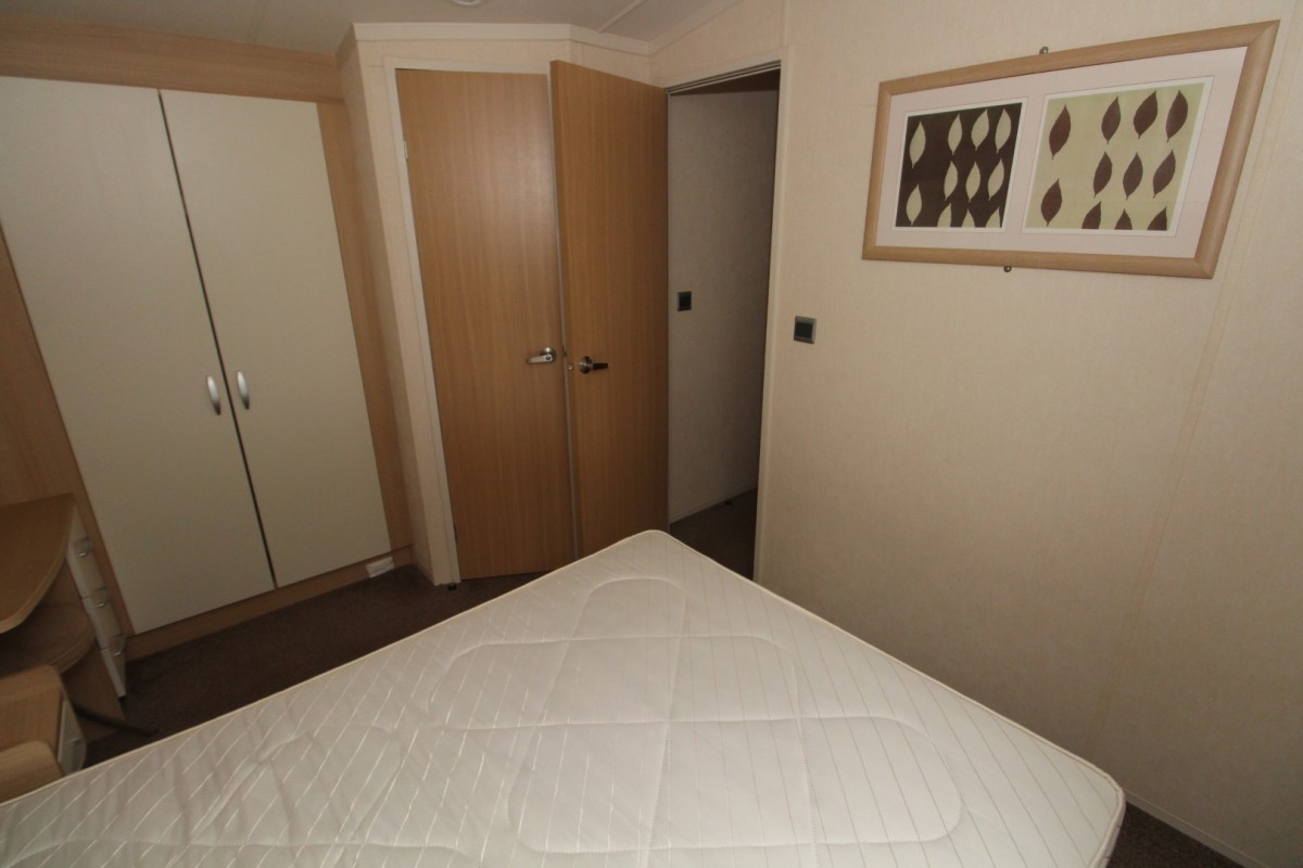 2011 Swift Moselle double bedroom with wardrobes