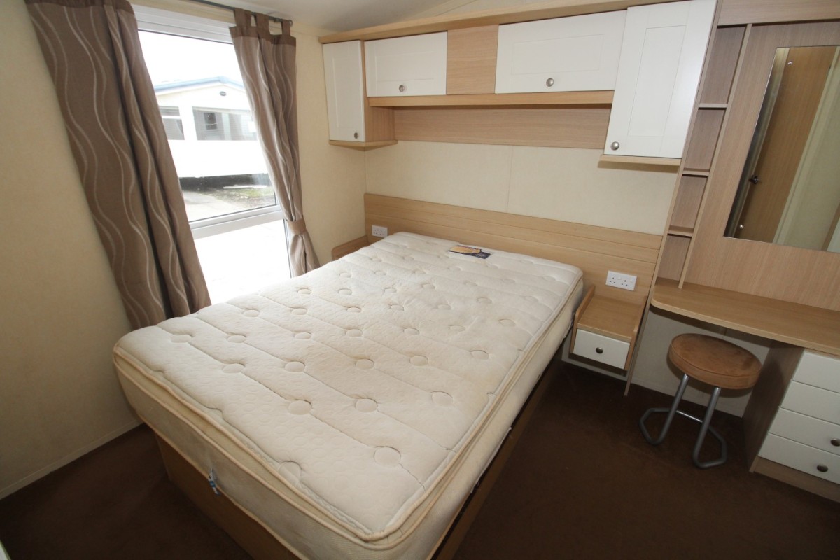 2008 Swift Moselle double bedroom