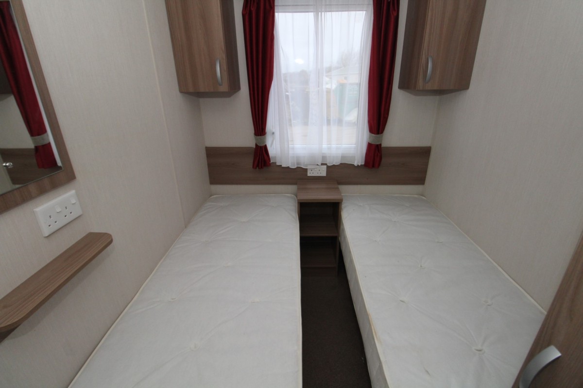 2016 Swift Loire twin bedroom