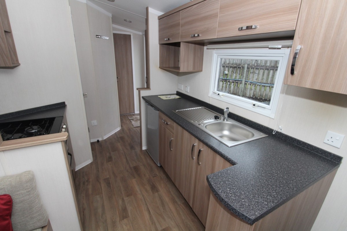 2016 Swift Loire kitchen to bedrooms