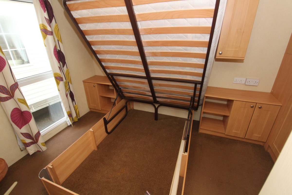 lift up bed with storage