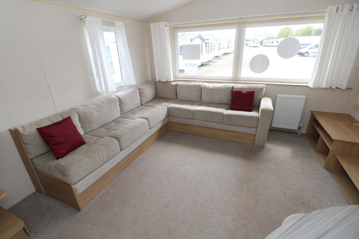 2013 Willerby Vacation sofas in the lounge