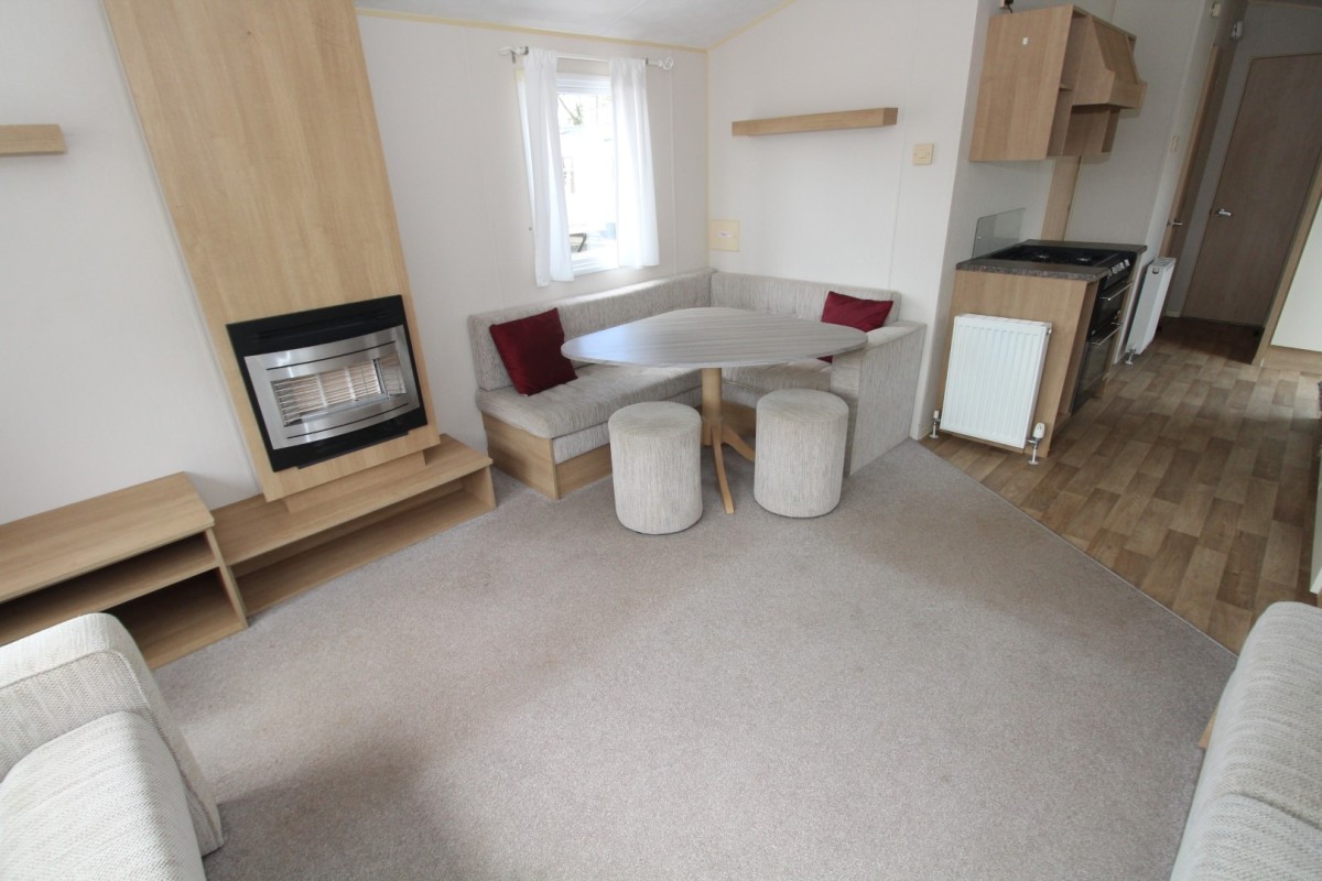 open plan living space in the 2013 Willerby Vacation