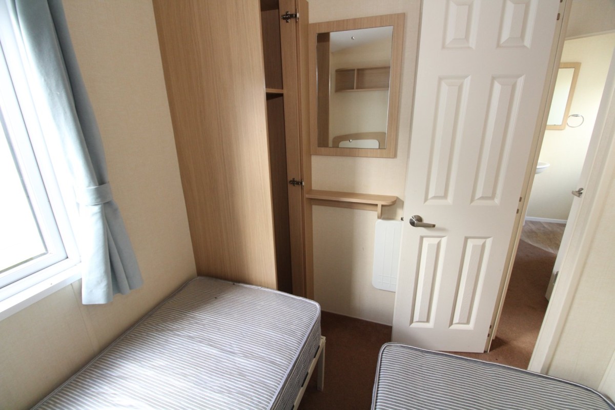 second view of the twin bedroom