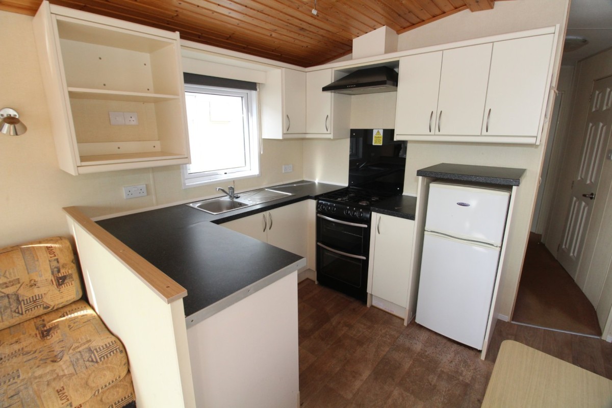 modern kitchen in the 2012 Regal Lodge
