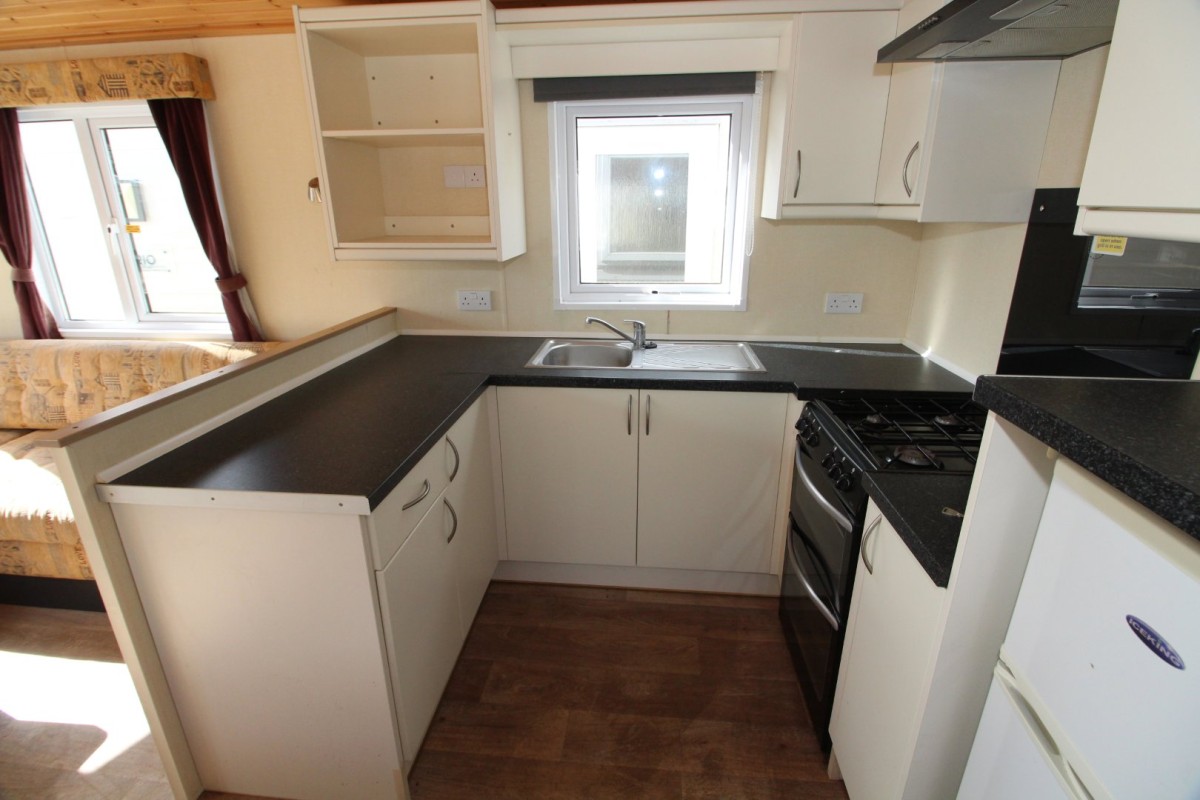 u shaped kitchen in the 2012 Regal Lodge