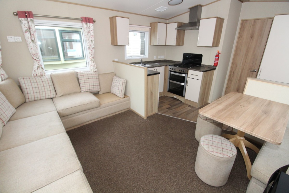 open plan living space in the 2016 ABI Oakley