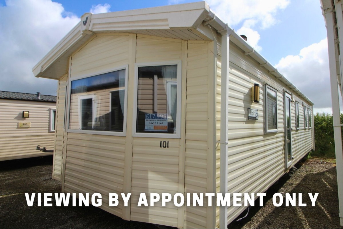 2016 Willerby Rio Premier caravan to buy from SBL