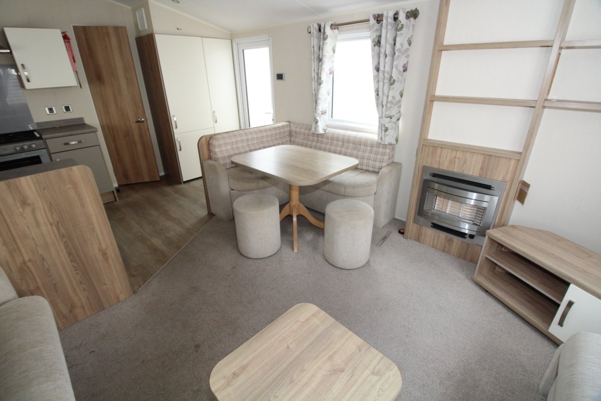 dining area in the 2016 Willerby Rio Premier