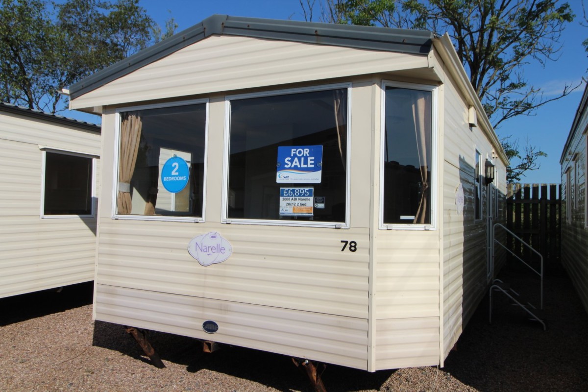 2008 ABI Narelle static caravan used for sale