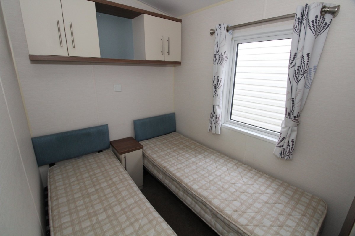 third twin bedroom in the 2015 Willerby Azure