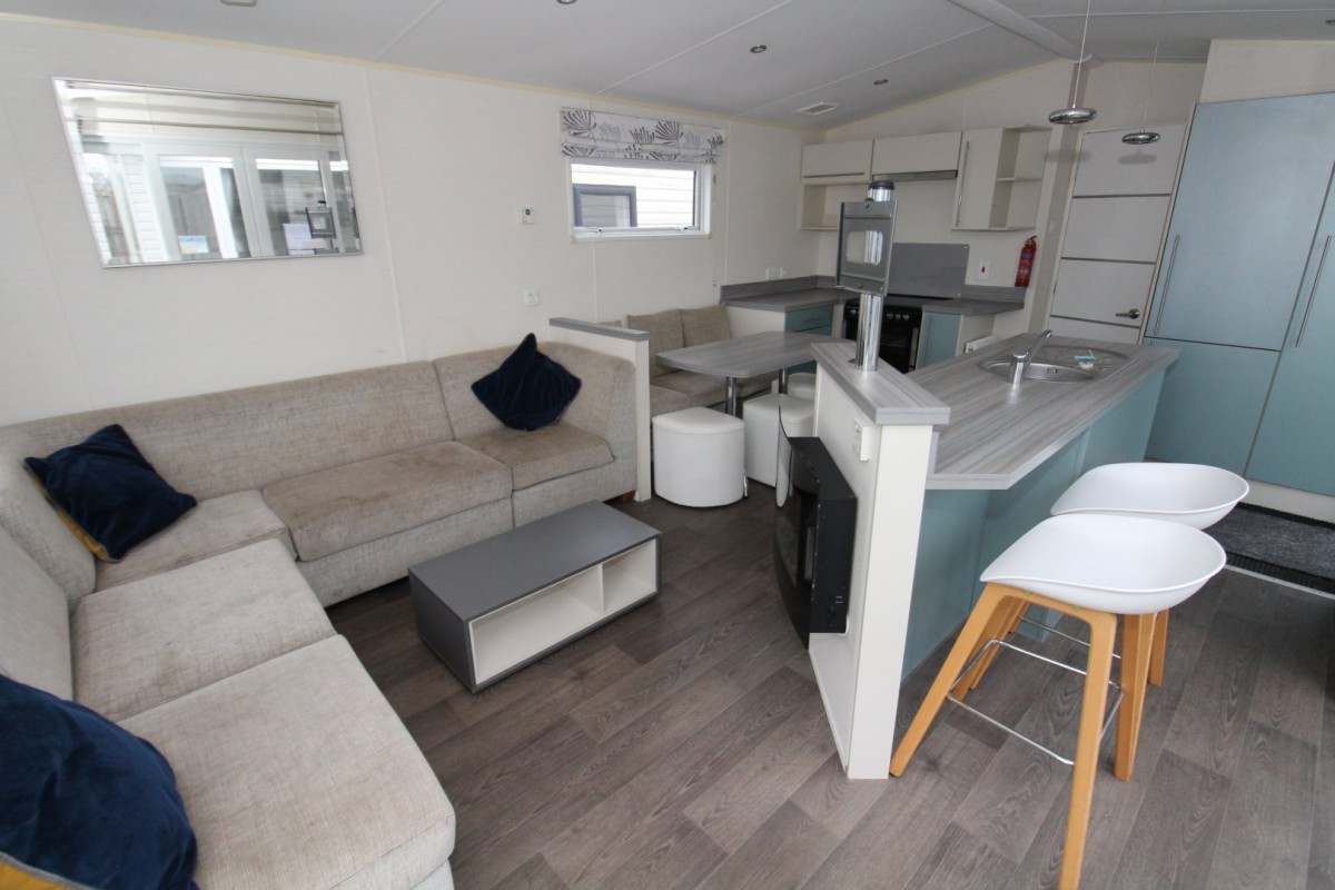 open plan living space in the 2015 Willerby Azure