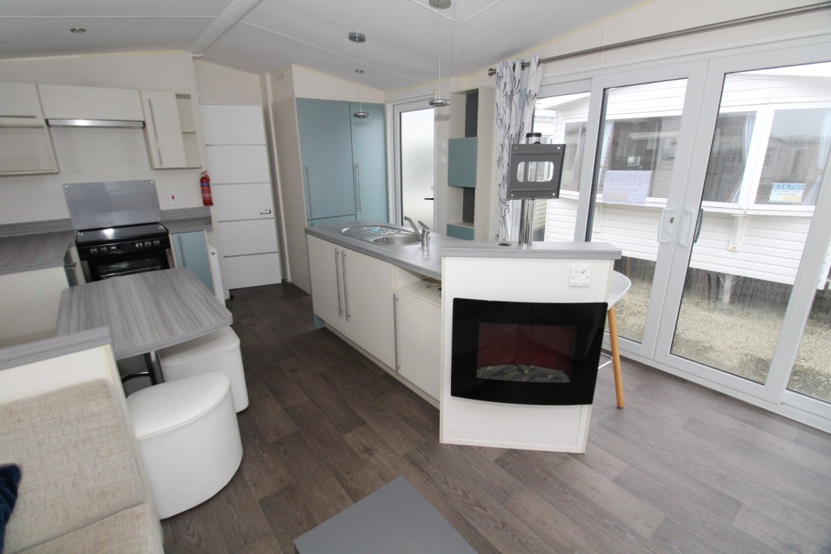 2015 Willerby Azure kitchen by doors