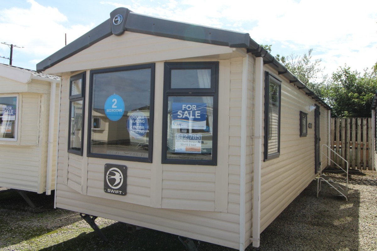 for sale 2012 Swift Burgundy static caravan used