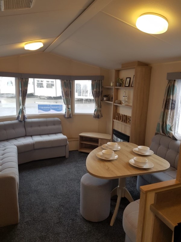 dining are and lounge in the 2019 Willerby Rio Gold