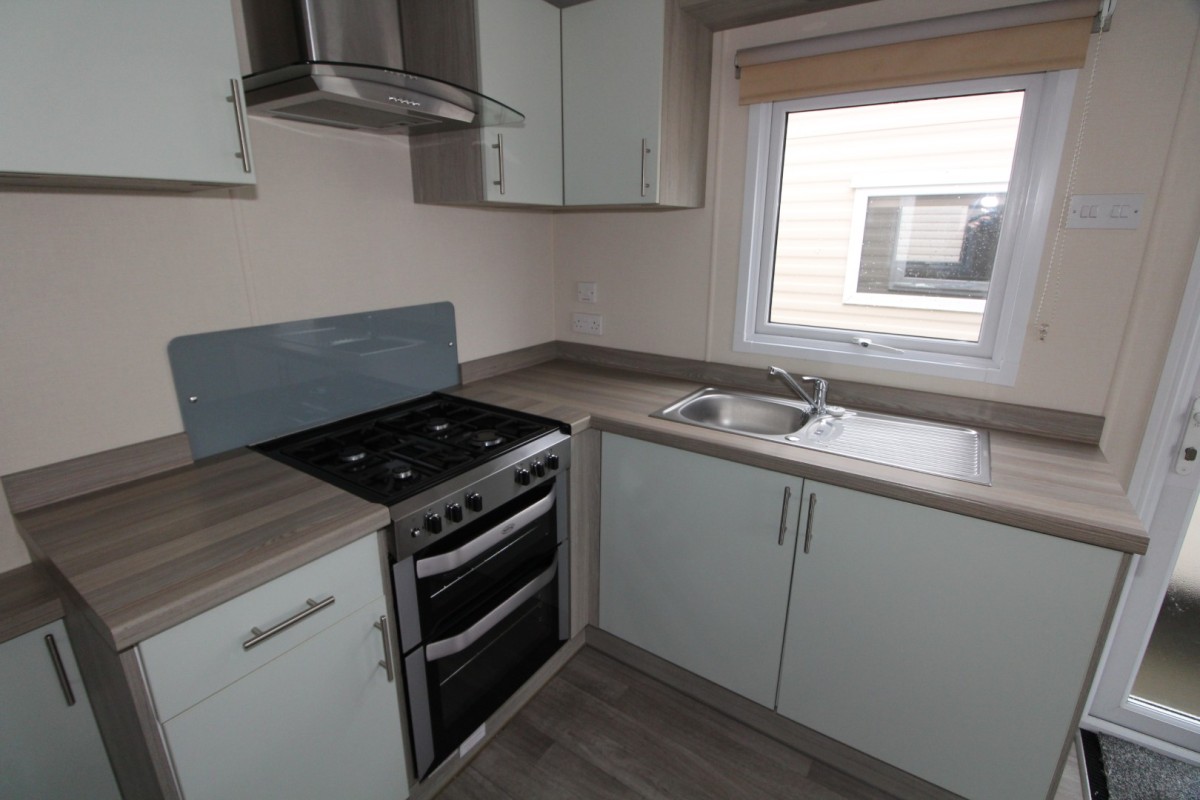 modern kitchen in the 2017 Regal Elegance