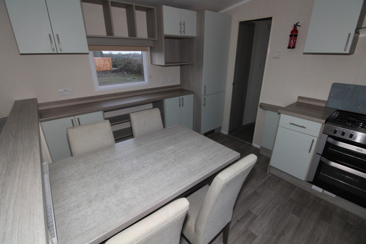 dining room by kitchen in the 2017 Regal Elegance