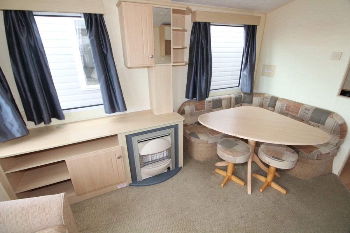 dining area in the 2014 Willerby Herald Gold
