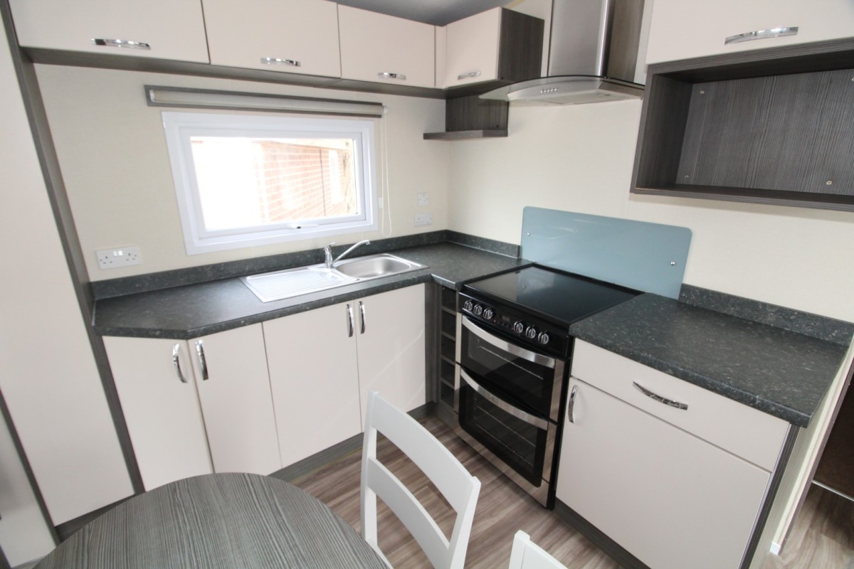 modern kitchen in the 2015 Regal Henley
