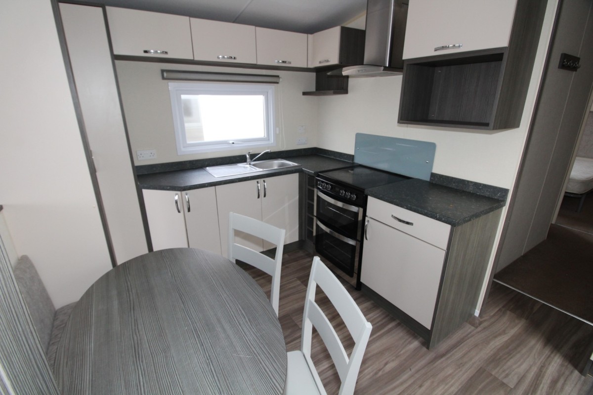 modern kitchen in the 2015 Regal Henley