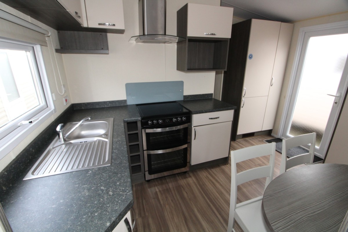 modern kitchen in the 2015 Regal Henley