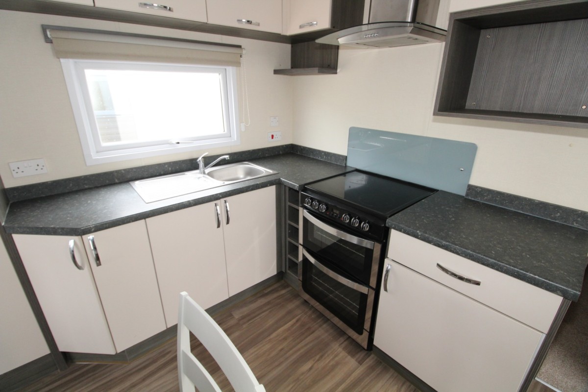 modern kitchen in the 2015 Regal Henley