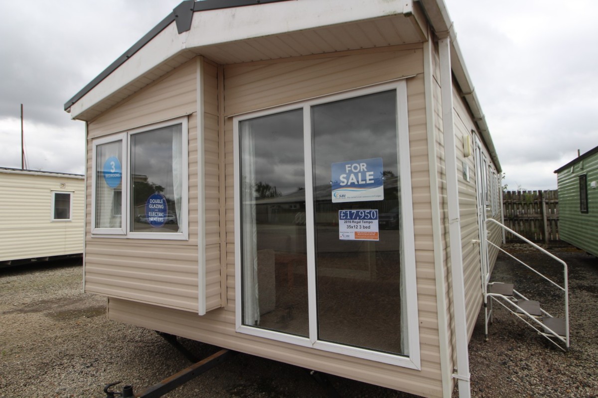 2016 Regal Tempo 3 bed large caravan for sale