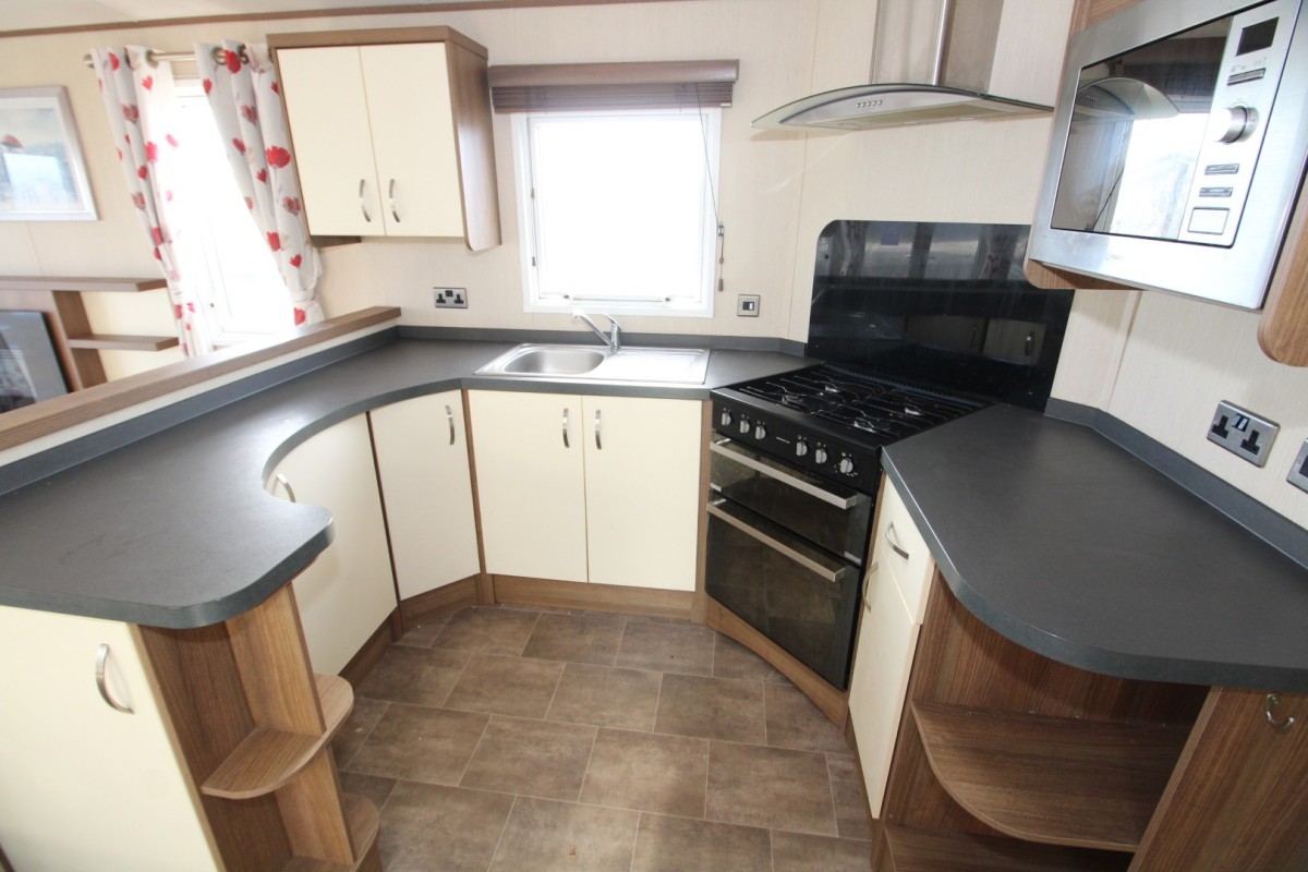 modern u shaped kitchen in the 2014 ABI Alderley