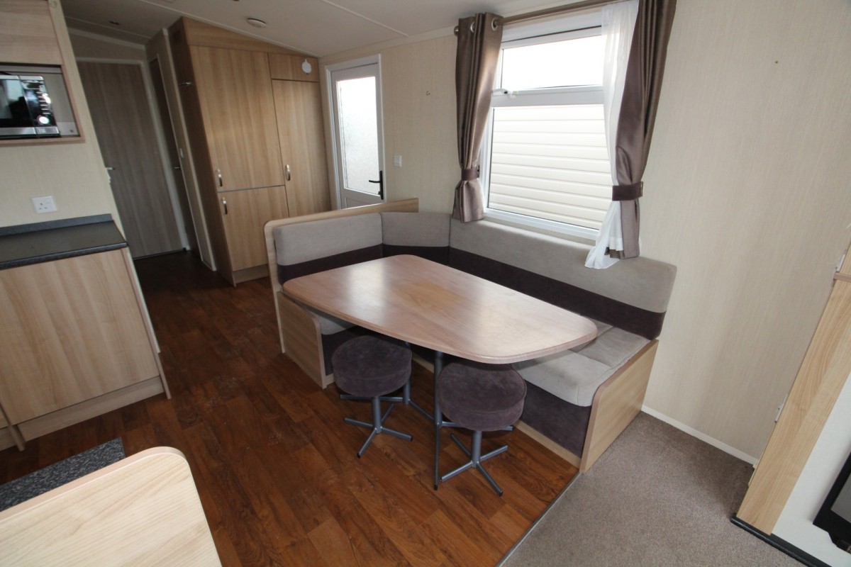 dining area in the 2014 Swift Burgundy