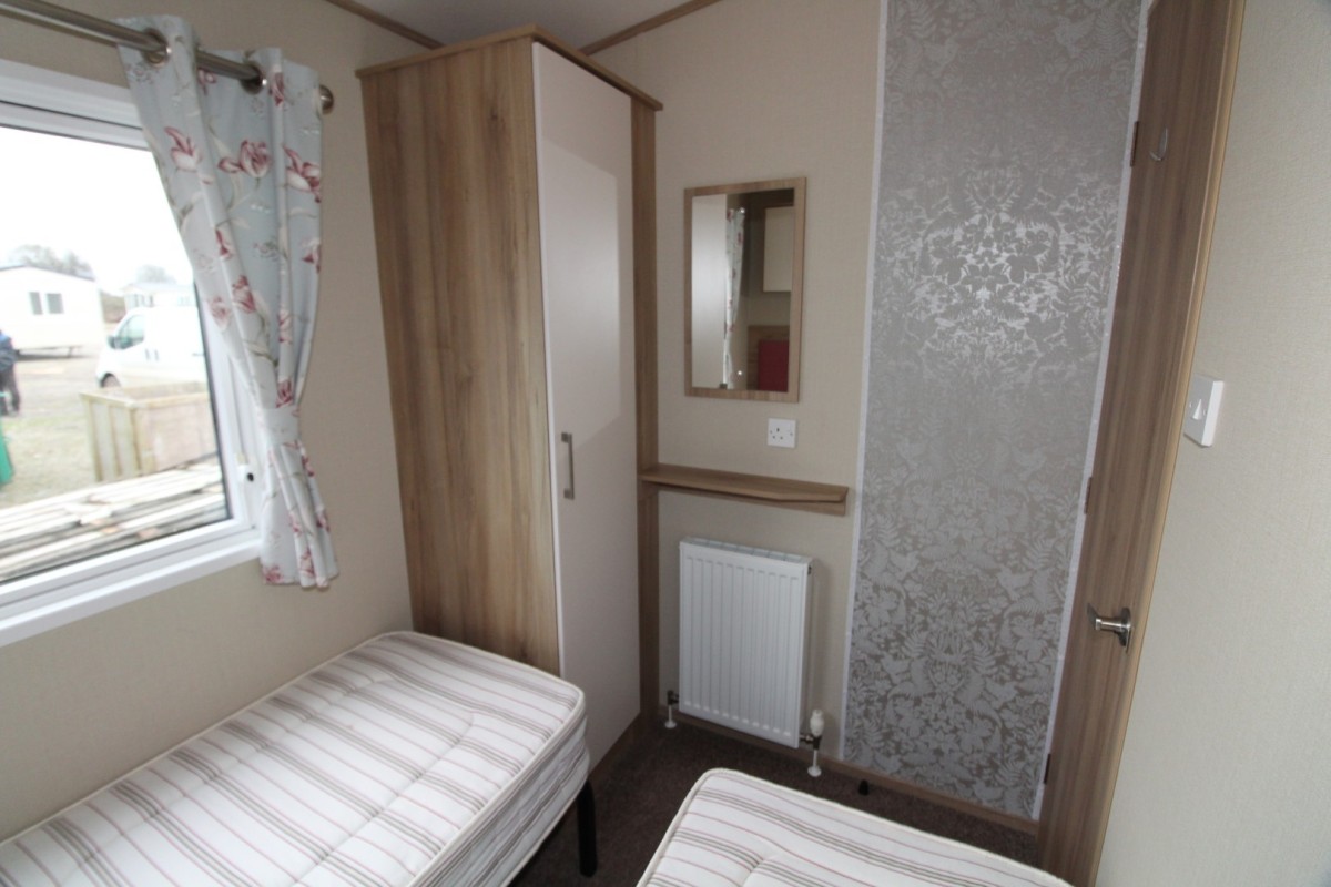 second view of twin bedroom