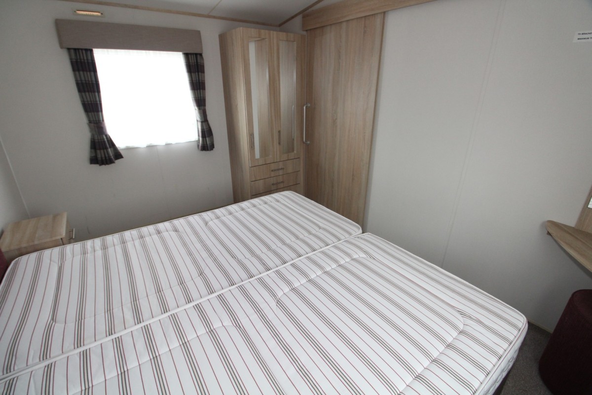 double bedroom in the 2016 ABI Derwent Wcf