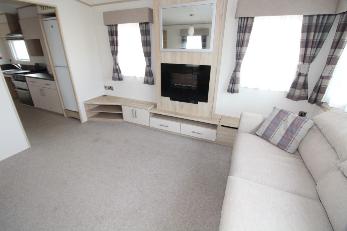 lounge with fire in the 2016 ABI Derwent Wcf