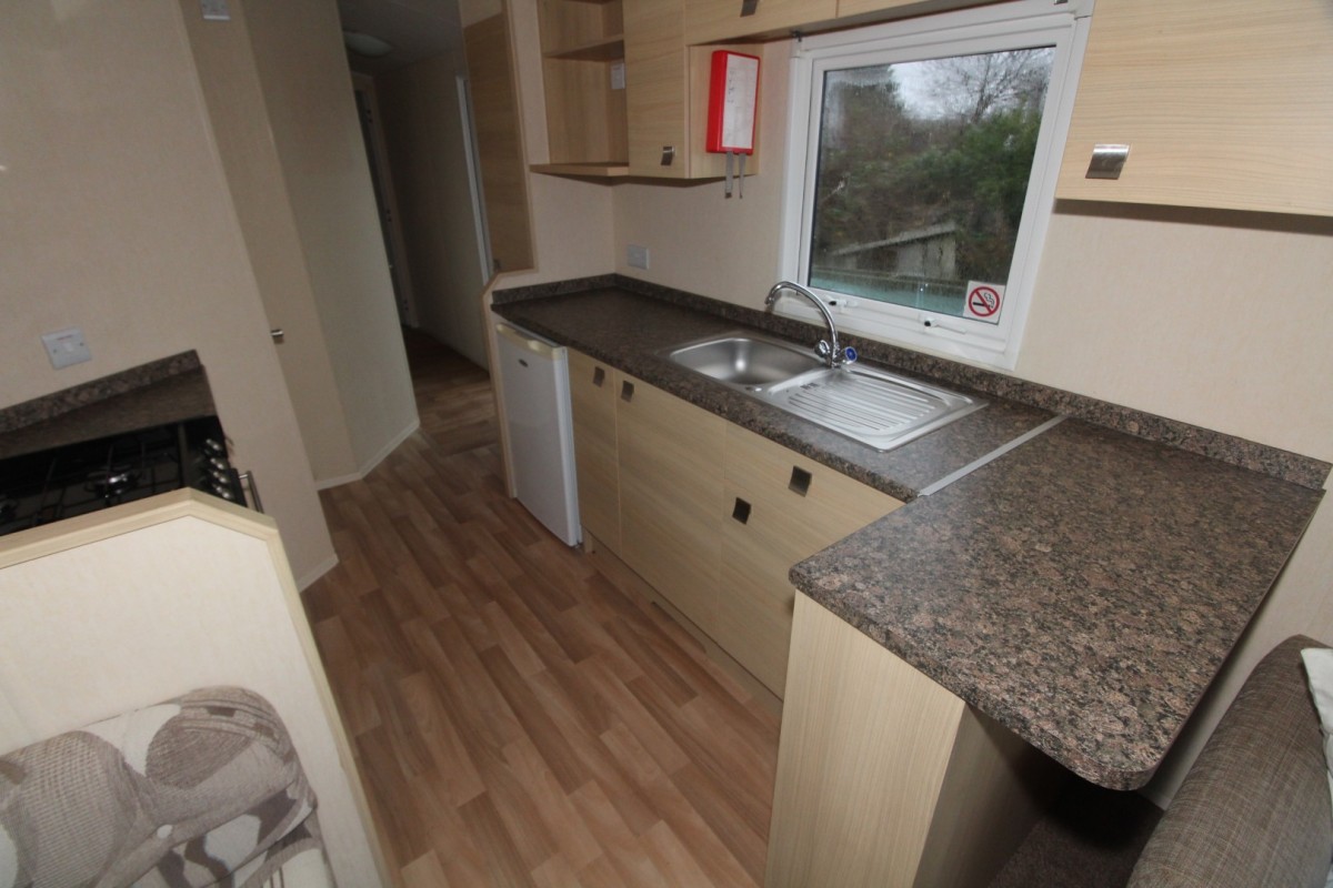 galley style kitchen in the 2013 Atlas Florida