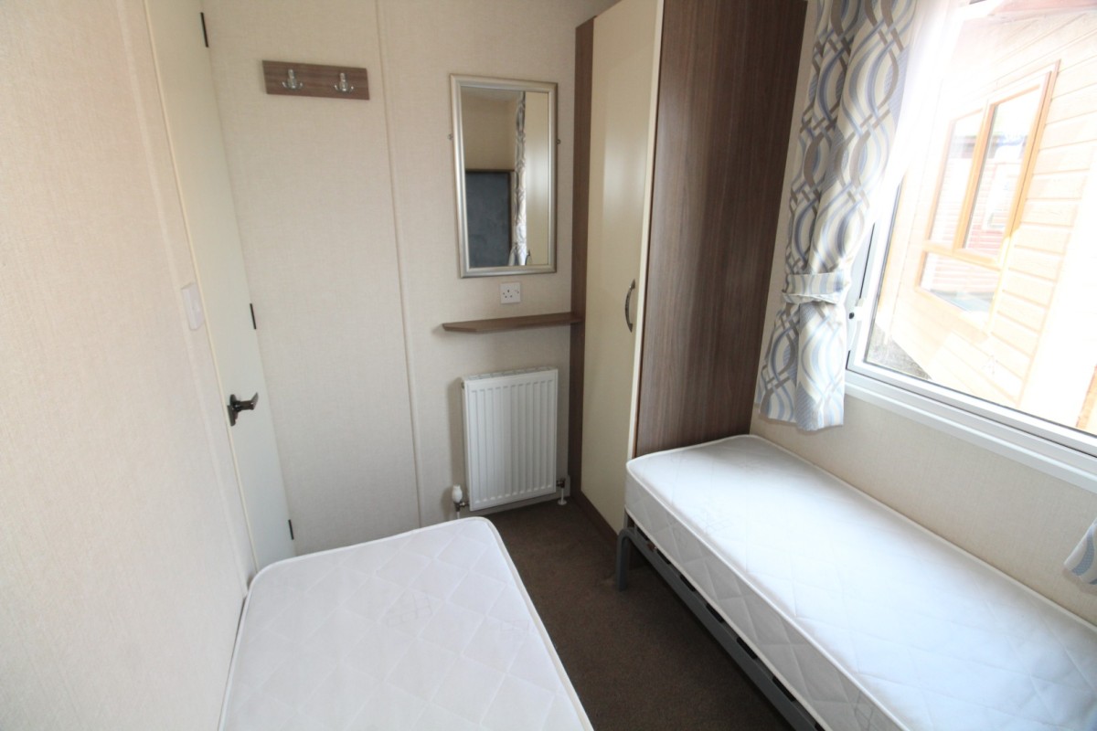 second view of the twin bedroom