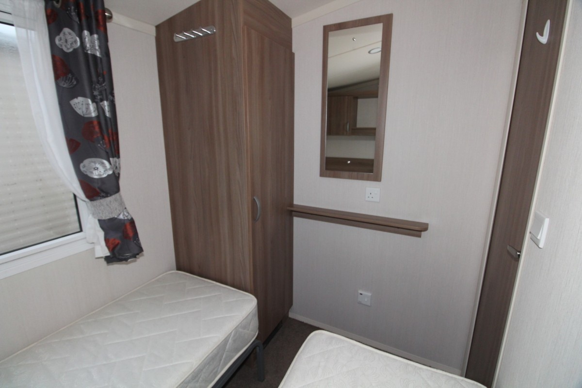 second view of twin bedroom