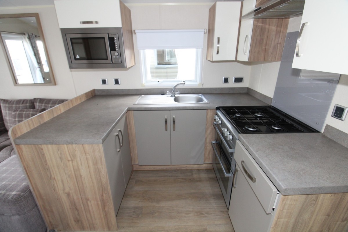 u shaped kitchen in the 2016 Willerby Rio Premier