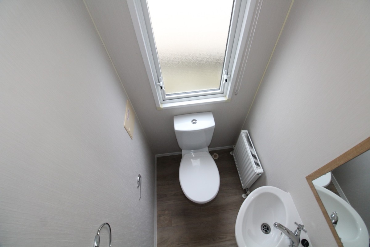 separate toilet in the 2016 Willerby Sierra