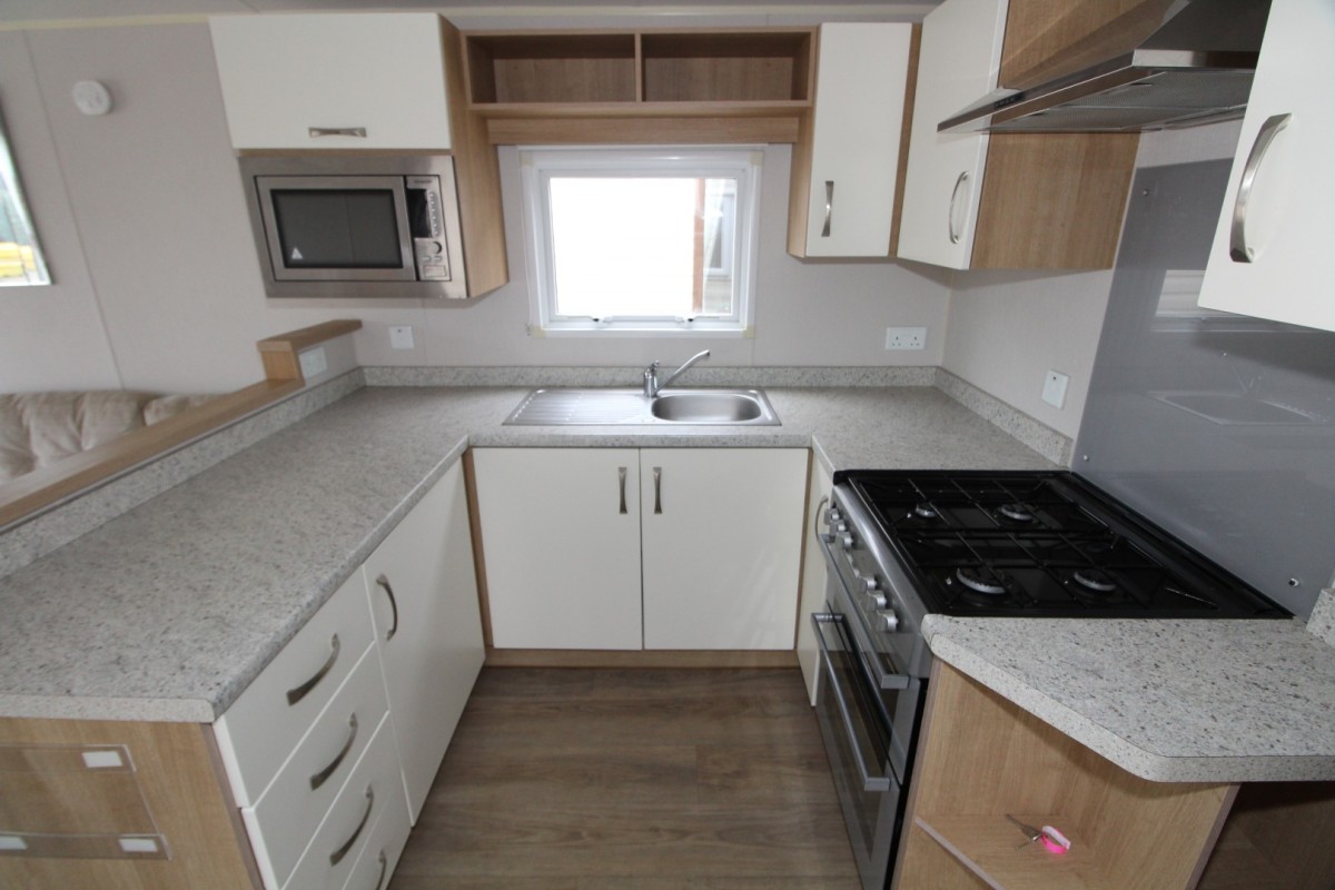 u shaped kitchen in the 2016 Willerby Sierra