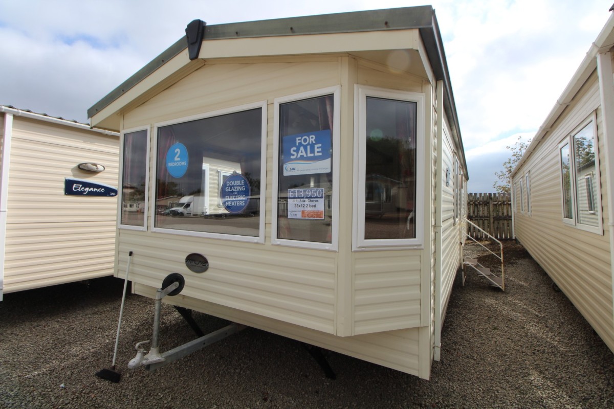 used 2011 Atlas Chorus caravan with 2 bedrooms for sale