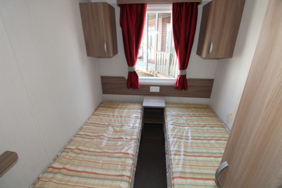 2016 Swift Loire twin bedroom