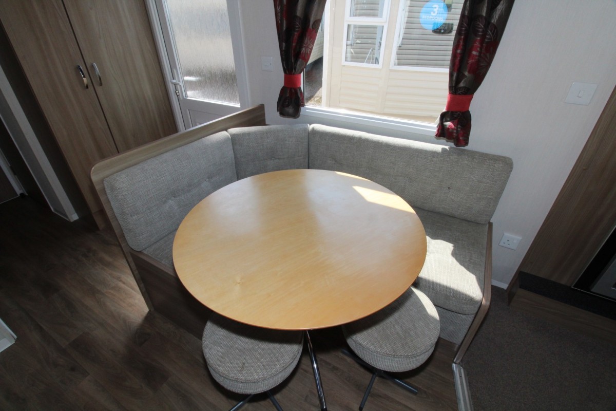 2016 Swift Loire dining area