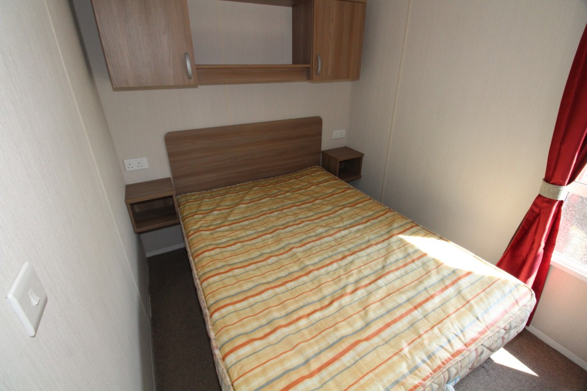 2016 Swift Loire master double bedroom