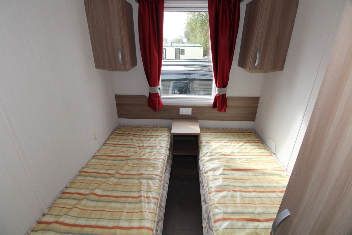 2016 Swift Loire twin bedroom