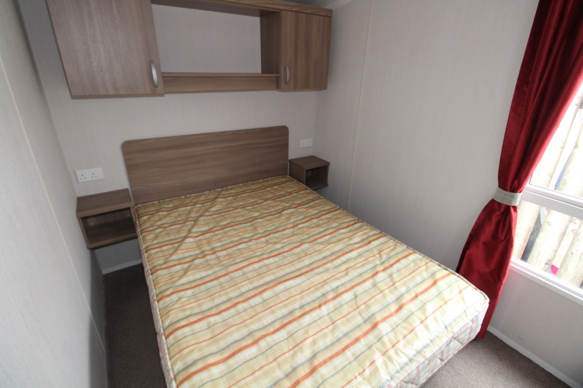 2016 Swift Loire master double bedroom