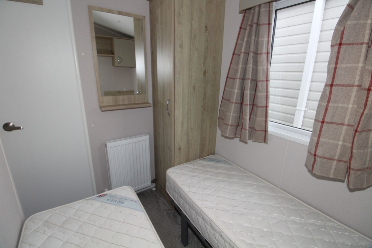 second view of the twin bedroom