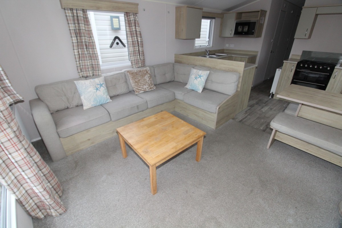 lounge to kitchen in the 2021 Atlas Mirage