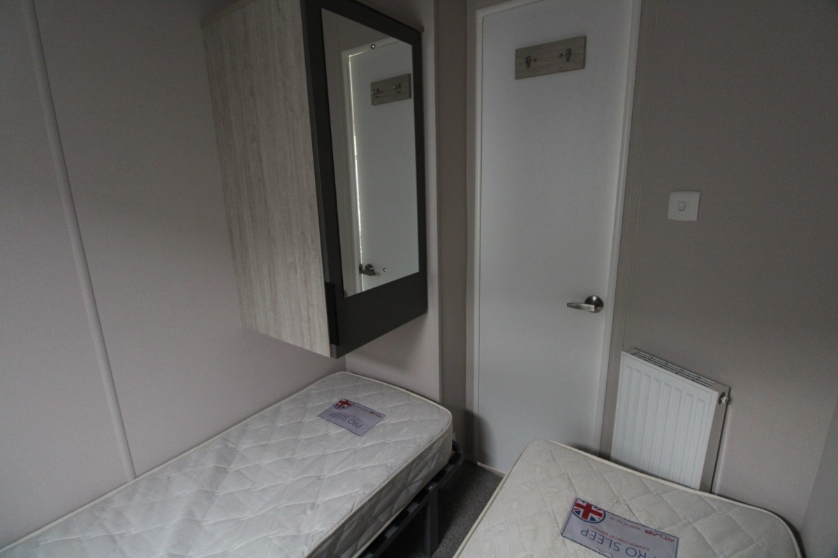 second view of the twin bedroom