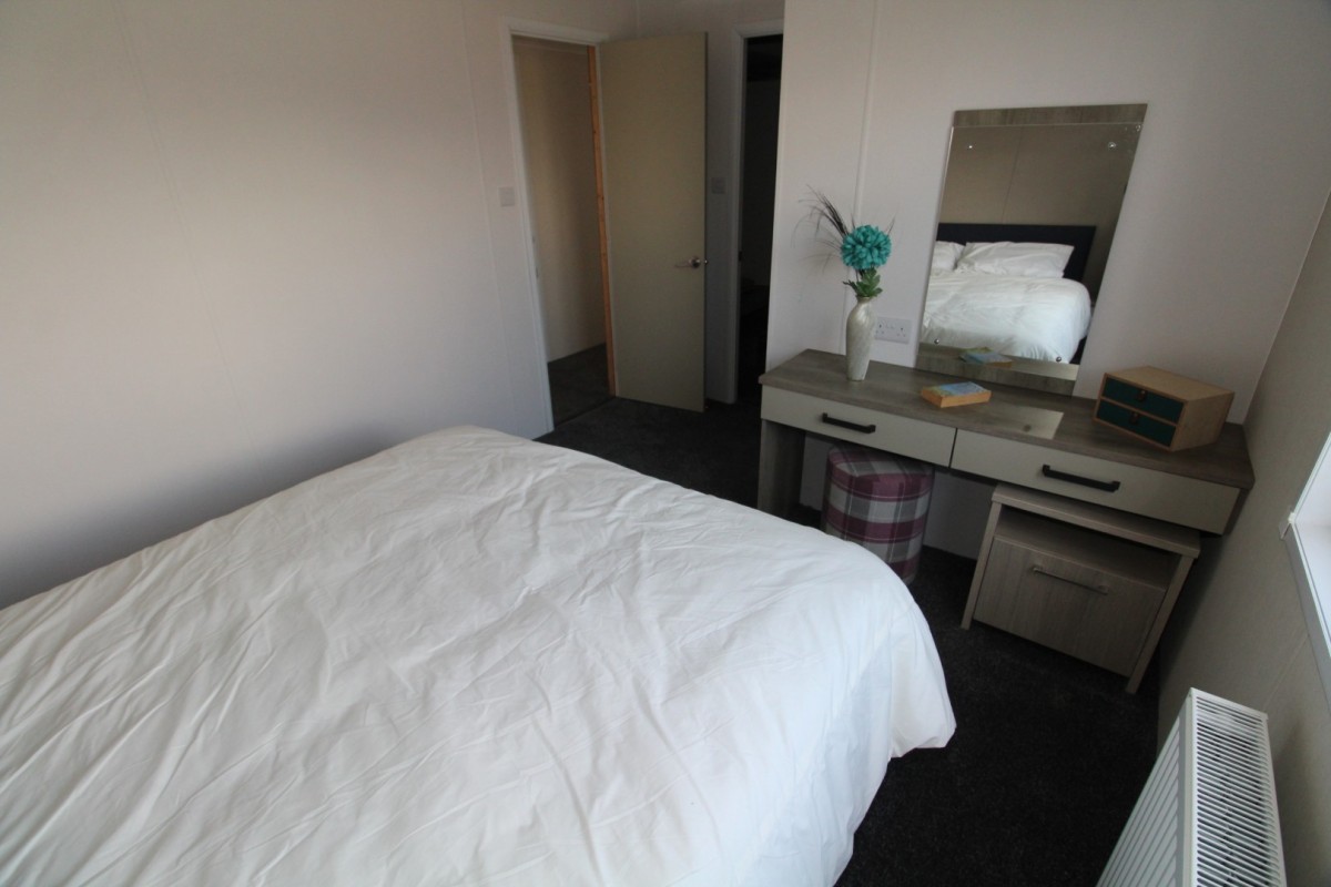 third view of the double bedroom