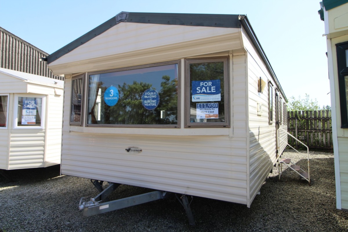 for sale the 2011 Willerby Rio caravan off site